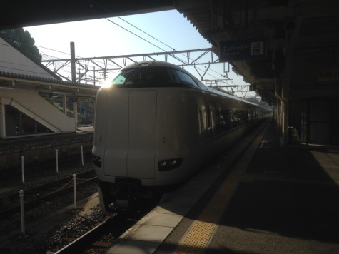 Up early for the Shinkazen back to Tokyo....