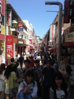 Shopping extravaganza on Takeshita Street in Harajuku.